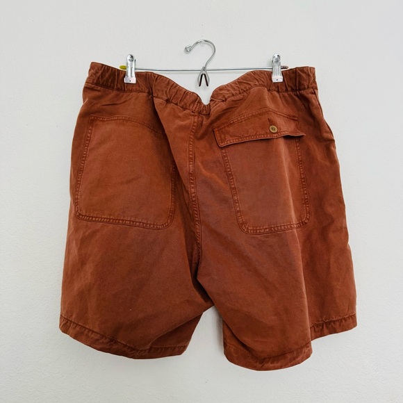 MADEWELL 7 1/2" Easy Drawstring Chino Shorts in Warm Amber Size 40 - Picture 9 of 14